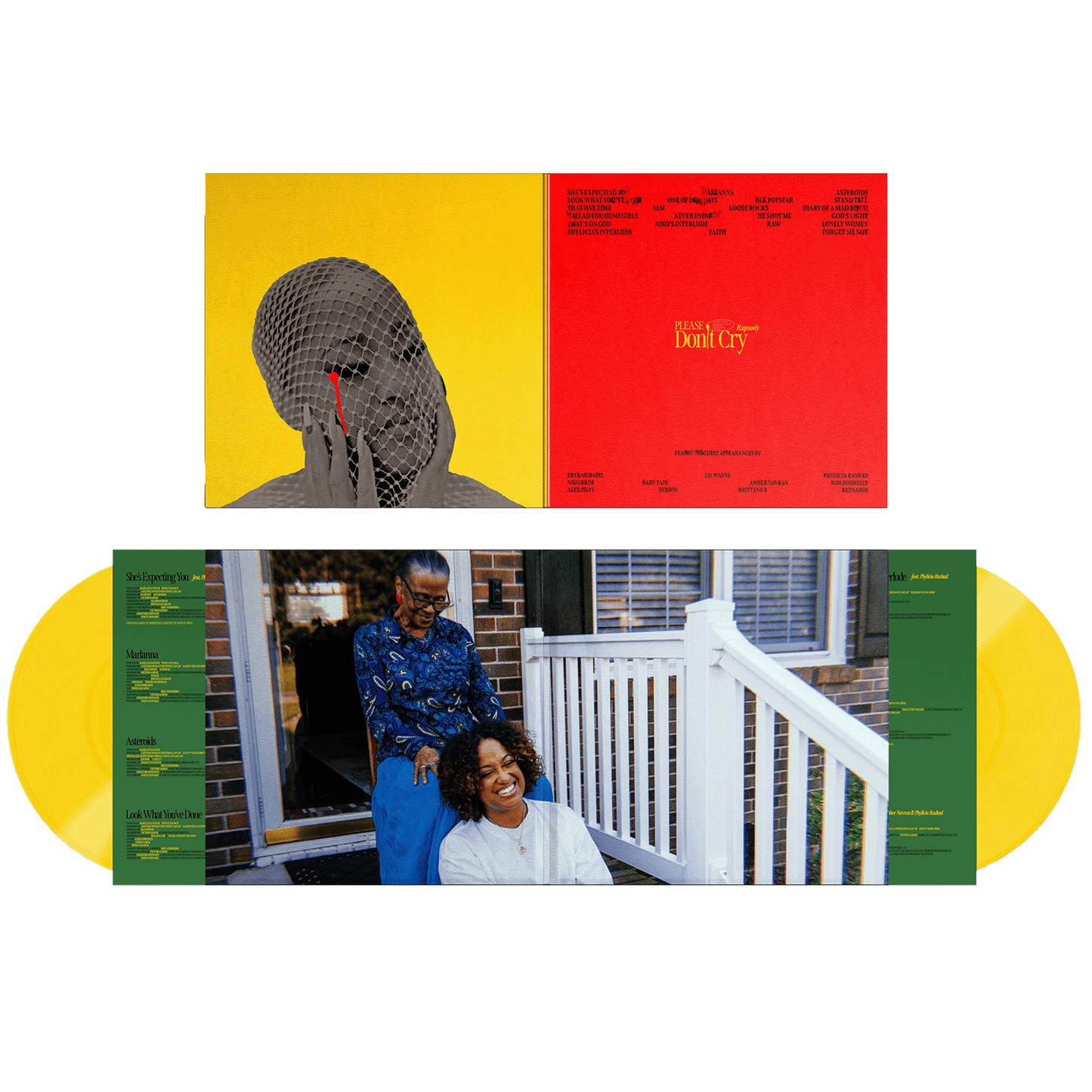 Please Don't Cry - Yellow Vinyl 2LP