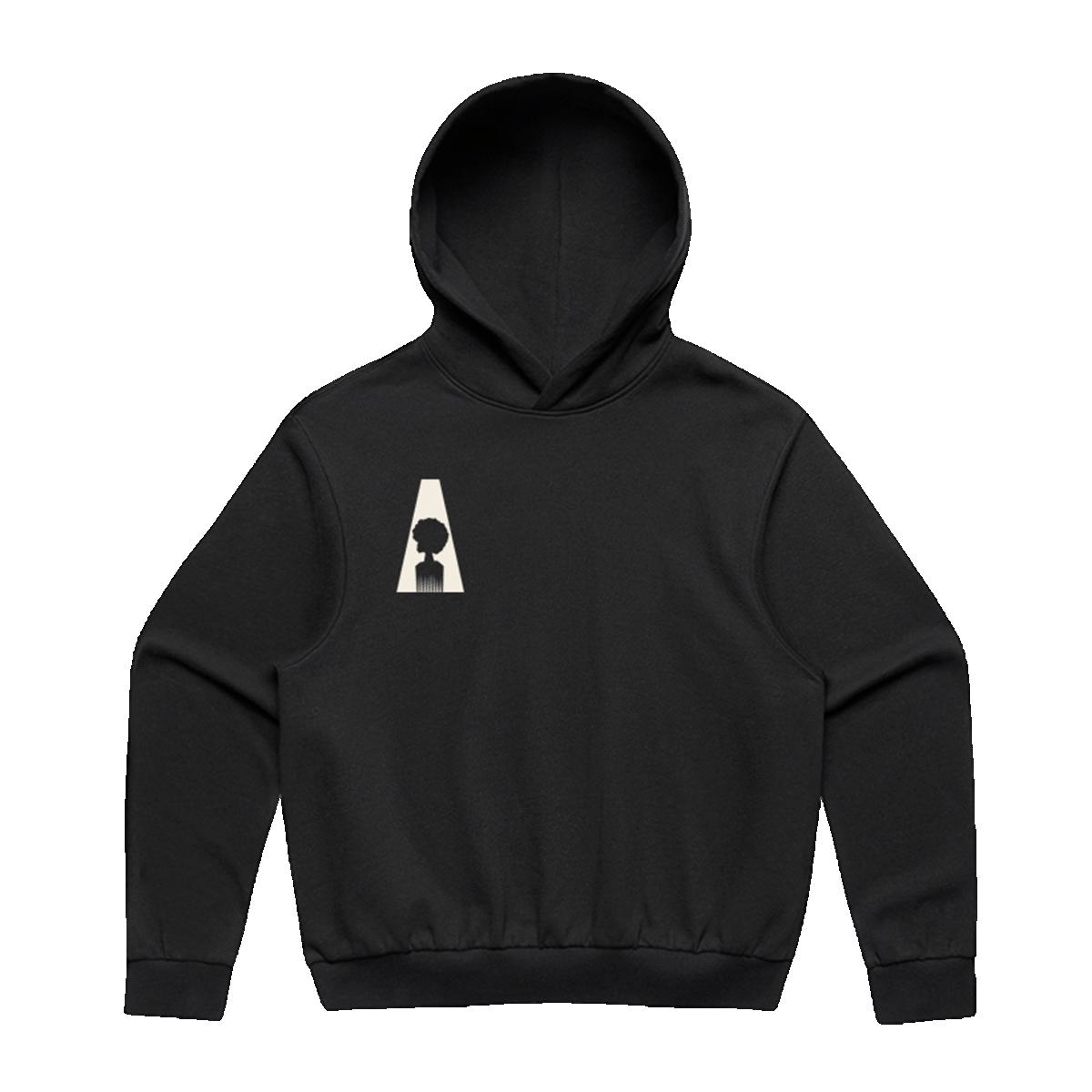God Gotta Afro & Gold Hoops Hoodie