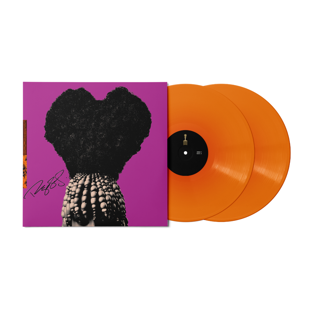 God Gotta Afro & Gold Hoops 2LP Vinyl (Autographed Limited Edition Orange)