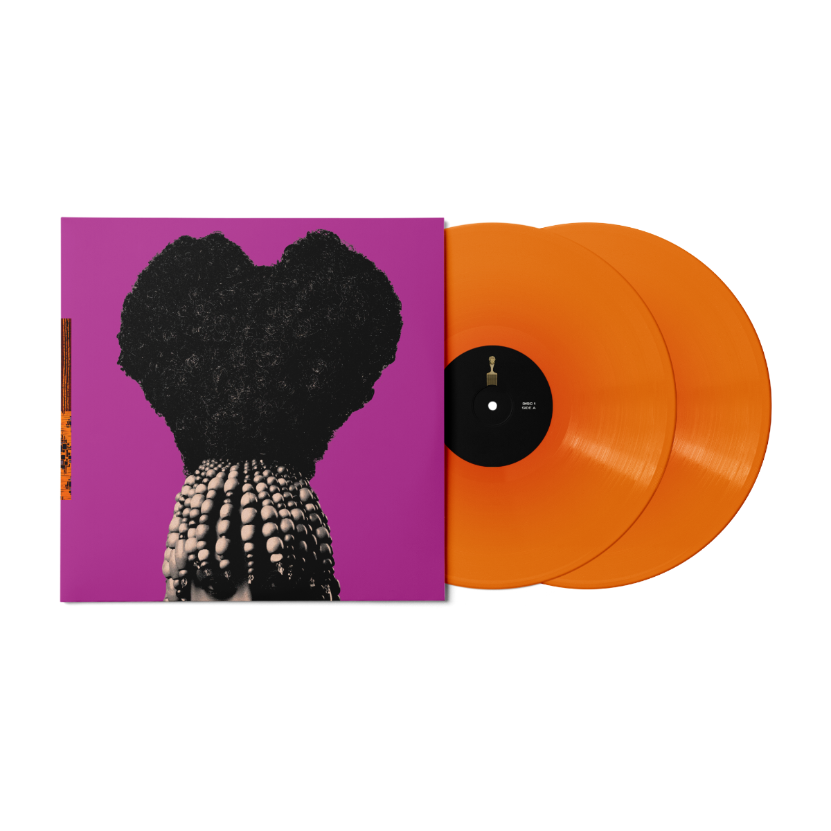 God Gotta Afro & Gold Hoops 2LP Vinyl (Autographed Limited Edition Orange)
