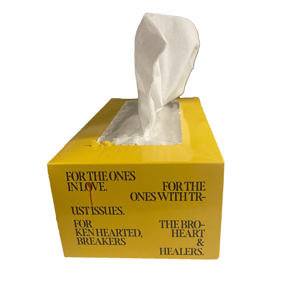 Please Don't Cry Tissue Box