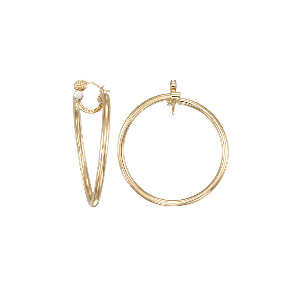 Simone I. Smith x Rapsody “Coil Hoops”