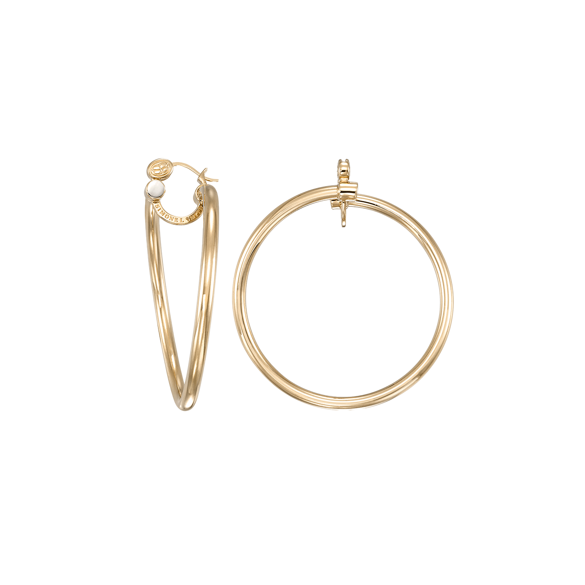 Simone I. Smith x Rapsody “Coil Hoops”