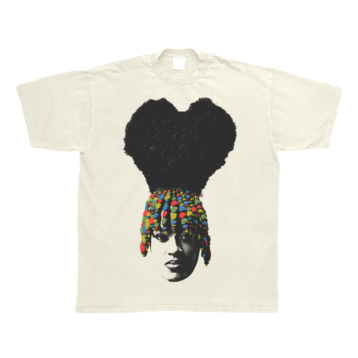 Heart Shaped Afro Tee